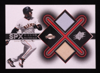 Barry Bonds 2001 SPx Winning Materials Bat-Jersey #BB2 at PristineAuction.com
