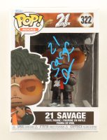 21 Savage Signed #322 Funko Pop! Vinyl Figure (ACOA) at PristineAuction.com