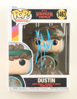 Gaten Matarazzo Signed "Stranger Things" #1463 Dustin Funko Pop! Vinyl Figure (ACOA) at PristineAuction.com