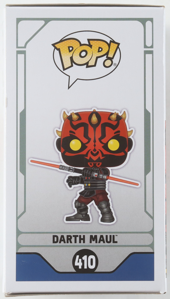 Sam Witwer Signed "Star Wars" #410 Darth Maul Funko Pop! Vinyl Figure (ACOA) at PristineAuction.com Sam Witwer Signed "Star Wars" #410 Darth Maul Funko Pop! Vinyl Figure (ACOA) at PristineAuction.com