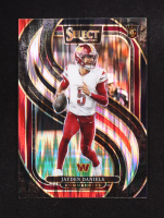Jayden Daniels 2024 Select Prizm Black and Red Shock #112 RC at PristineAuction.com