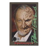 Robert Englund Signed "A Nightmare on Elm Street" 4x6 Postcard (Beckett) at PristineAuction.com