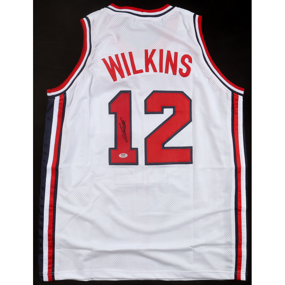 Dominique Wilkins Signed Jersey (PSA) at PristineAuction.com