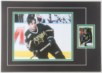 Jamie Langenbrunner Signed Stars Sports Card Custom Lithograph Display with Photo (JSA) at PristineAuction.com