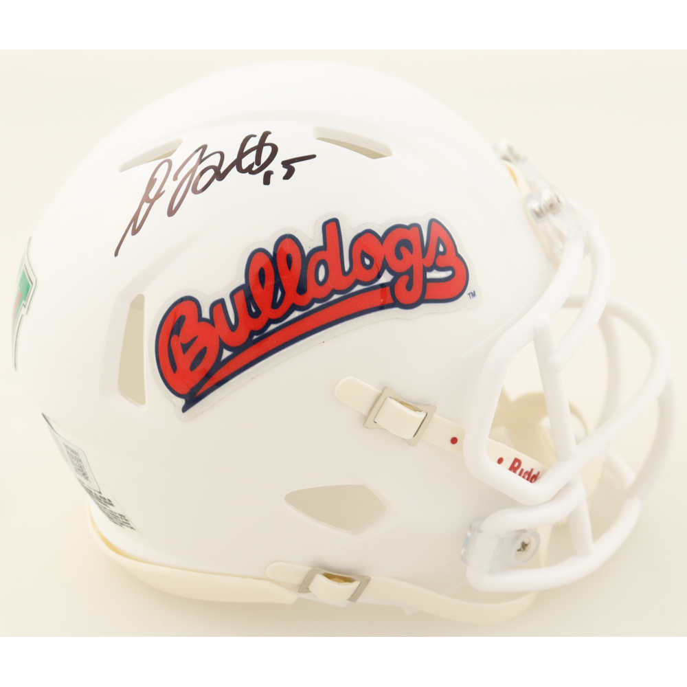 Davante Adams Signed Fresno State Bulldogs Speed Mini Helmet (Beckett) at PristineAuction.com