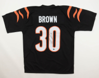 Chase Brown Signed Jersey (Beckett) at PristineAuction.com