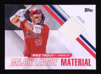Mike Trout 2024 Topps Update Major League Materials #MLMUMT at PristineAuction.com