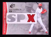 Ken Griffey Jr. 2008 SPx Winning Materials Limited Patch SPx #KG #69/99 at PristineAuction.com
