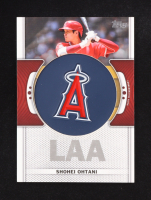 Shohei Ohtani 2023 Topps Team Logo Commemorative Patch #TLPSO at PristineAuction.com