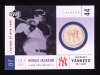 Reggie Jackson 2001 Upper Deck Legends of NY Game Bat #LYBRJ at PristineAuction.com