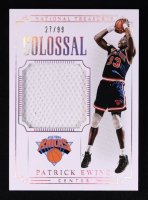 Patrick Ewing 2014-15 Panini National Treasures Colossal Jerseys #24 #27/99 at PristineAuction.com