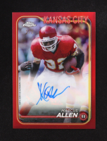Marcus Allen 2024 Topps Chrome Autographs Red Refractors #BAMAL #2/5 at PristineAuction.com