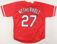 JJ Wetherholt Signed Jersey (Beckett) at PristineAuction.com