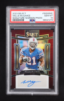 Willis McGahee 2018 Select Signatures Prizm Maroon #10/75 (PSA 10) at PristineAuction.com