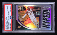 LeBron James 2019-20 Panini Prizm Get Hyped! Prizms Silver #2 (PSA 10) at PristineAuction.com