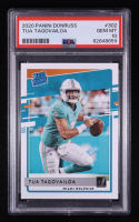 Tua Tagovailoa 2020 Donruss Rated Rookie #302 RC (PSA 10) at PristineAuction.com