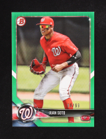Juan Soto 2018 Bowman Prospects Green #BP52 RC #96/99 at PristineAuction.com