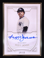 Reggie Jackson 2019 Topps Definitive Collection Framed Autographs #DCFARJ #14/15 at PristineAuction.com