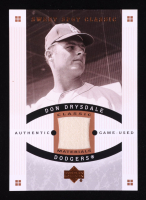 Don Drysdale 2005 Sweet Spot Classic Materials #CMDD Pants at PristineAuction.com