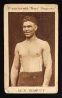 Jack Dempsey 1922-23 Boys Magazine Sporting Champions #9 RC at PristineAuction.com