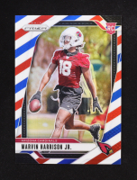 Marvin Harrison Jr. 2024 Panini Prizm Prizms Red White and Blue #375 RC at PristineAuction.com