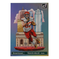 Travis Kelce 2024 Donruss Downtown! Oversize #7 at PristineAuction.com