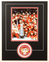 Tim Hunter Signed Flames Custom Matted Cut Display (JSA) at PristineAuction.com
