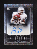Tim Brown 2024 Topps Midnight Stroke of Midnight Autographs Winter Solstice #SMA-TB #04/35 at PristineAuction.com