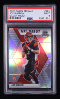 Joe Burrow 2020 Panini Mosaic Silver #261 DEB RC (PSA 9) at PristineAuction.com