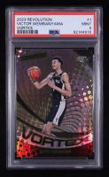 Victor Wembanyama 2023-24 Panini Revolution Vortex #1 RC (PSA 9) at PristineAuction.com