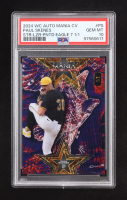 Paul Skenes 2024 Wild Card AutoMania Str Lazer Painted Eagle 7 #PS RC #1/1 (PSA 10) at PristineAuction.com