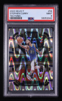 Stephen Curry 2023-24 Select Prizms Tectonic #56 (PSA 9) at PristineAuction.com
