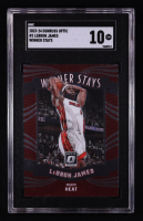 LeBron James 2023-24 Donruss Optic Winner Stays #2 (SGC 10) at PristineAuction.com