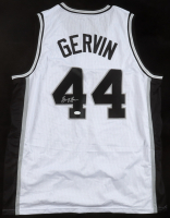 George Gervin Signed Jersey (JSA) at PristineAuction.com