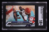LeBron James 2024 Topps Now Olympic Games #24 (SGC 10) at PristineAuction.com