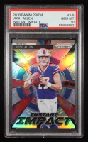 Josh Allen 2018 Panini Prizm Instant Impact Prizms #II5 RC (PSA 10) at PristineAuction.com