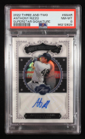 Anthony Rizzo 2022 Panini Three and Two Superstar Signatures #13 #4/49 (PSA 8) at PristineAuction.com