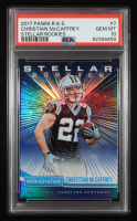 Christian McCaffrey 2017 Rookies and Stars Stellar Rookies #7 RC (PSA 10) at PristineAuction.com