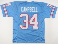 Earl Campbell Signed Jersey (Beckett) at PristineAuction.com