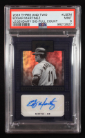 Edgar Martinez 2023 Panini Three and Two Legendary Signatures Full Count #9 #10/32 (PSA 9) at PristineAuction.com