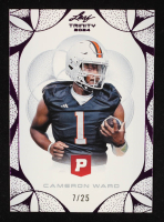 Cameron Ward 2024 Leaf Trinity Pristine Auction Collection Purple #18 #7/25 RC at PristineAuction.com