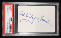 Whitey Ford Signed Cut (PSA) at PristineAuction.com