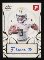 Frank Gore Jr. 2024 Leaf Trinity Pristine Auction Collection Autographs #BAFGJ RC at PristineAuction.com