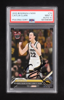 Caitlin Clark Signed 2023 Bowman U Now #74 (PSA 9 | Auto 10) at PristineAuction.com