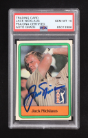 Jack Nicklaus Signed 1981 Donruss #13 RC (PSA | Autograph Graded 10) at PristineAuction.com