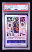 Draymond Green / Kevin Durant / Stephen Curry 2018-19 Panini Status Factions #29 (PSA 9) at PristineAuction.com
