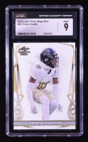 Travis Hunter 2023 Leaf Trinity Mega Box #56 (CGC 9) at PristineAuction.com