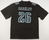 Saquon Barkley Signed Eagles Nike Authentic Jersey (Beckett) at PristineAuction.com