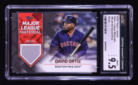 David Ortiz 2022 Topps Update Major League Materials Black #MLMDO #81/199 (CGC 9.5) at PristineAuction.com