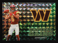 Jayden Daniels 2024 Panini Mosaic Capital Gains Mosaic #20 RC at PristineAuction.com